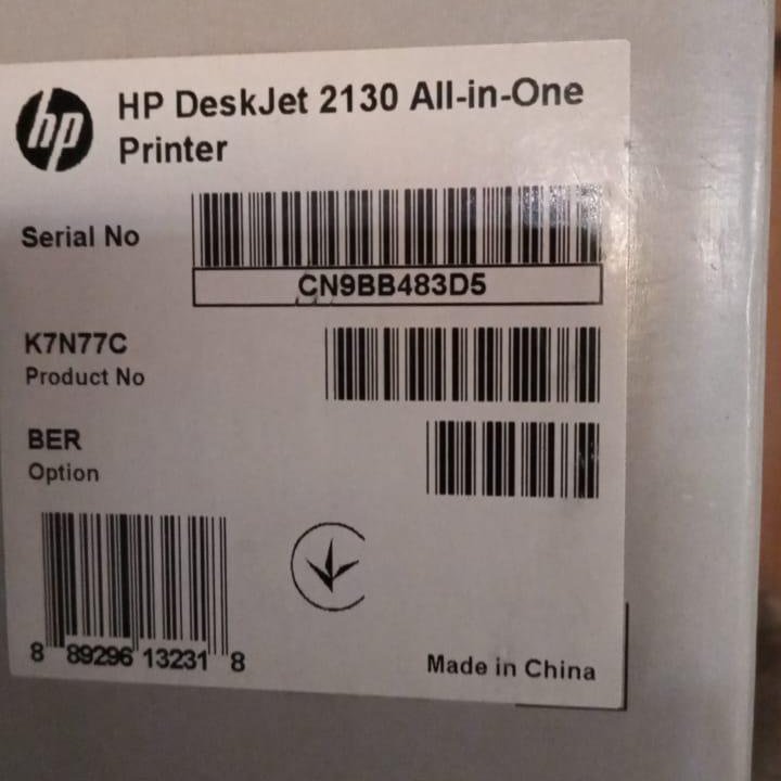 Продаю принтер МФУ hp Deskjet 2130 новый