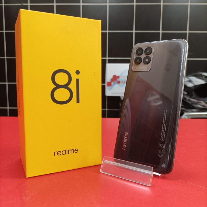 Cмаpтфон realme 8i 4/64 ГБ