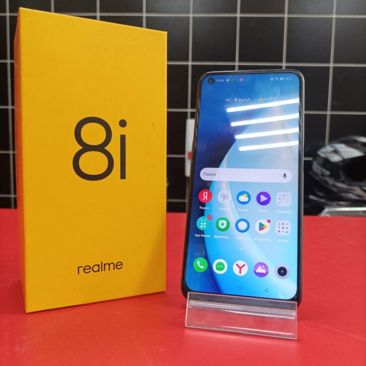 Cмаpтфон realme 8i 4/64 ГБ