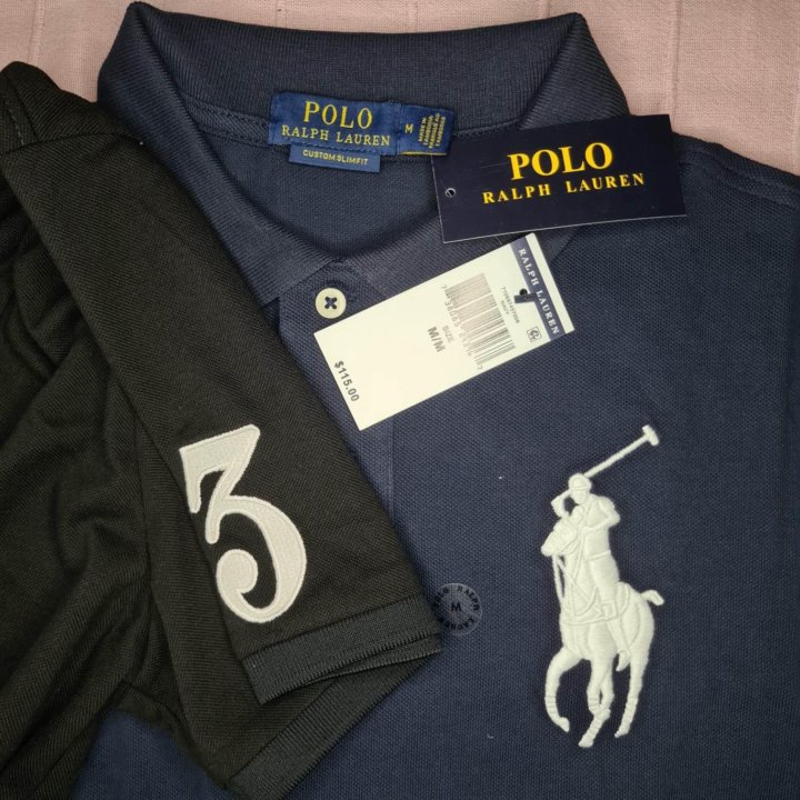 Тениска Polo Ralph Lauren большое лого. Оригин M