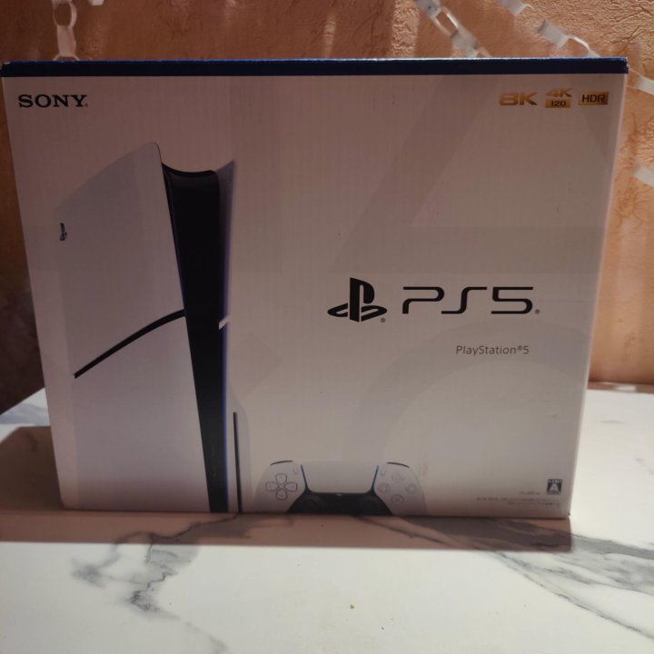 Новая PS5 Sony PlayStation 5 Slim (дисковод), 1ТБ