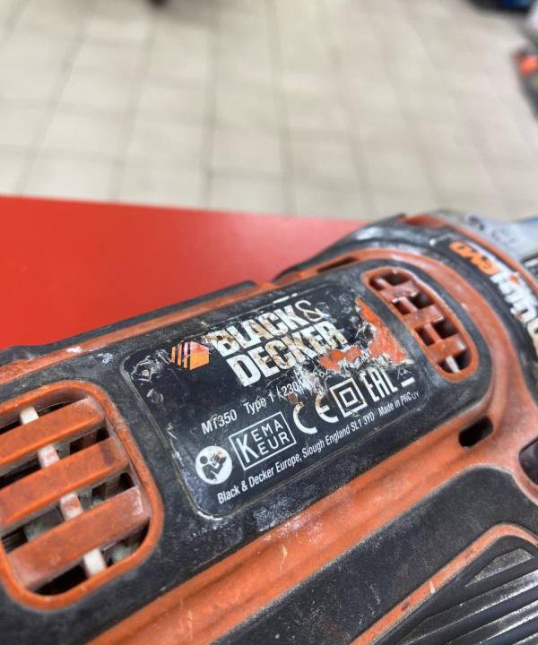 Дрель BLACK DECKER MT350