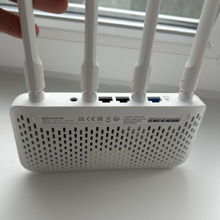 Wifi роутер Xiaomi Mi Wi-Fi Router 4A RU, Белый