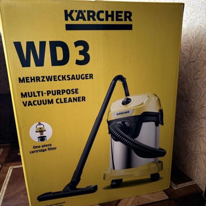 Хозяйственный пылесос Karcher WD 3 S V-17/4/20