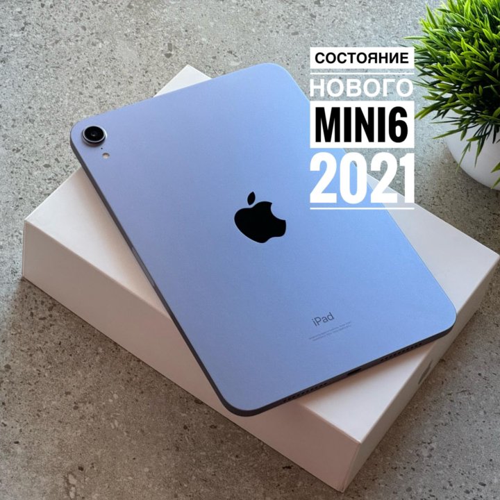 Идеальный Apple iPad Mini 6 64Gb Purple