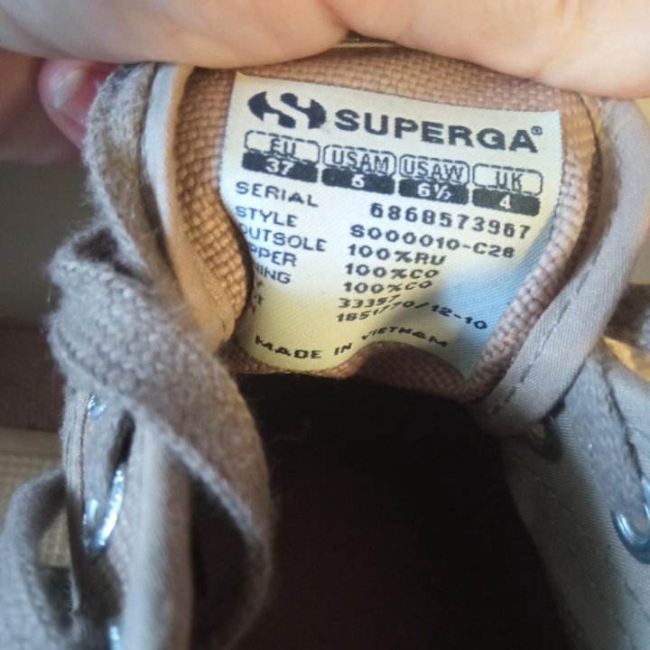 Кеды женские Superga