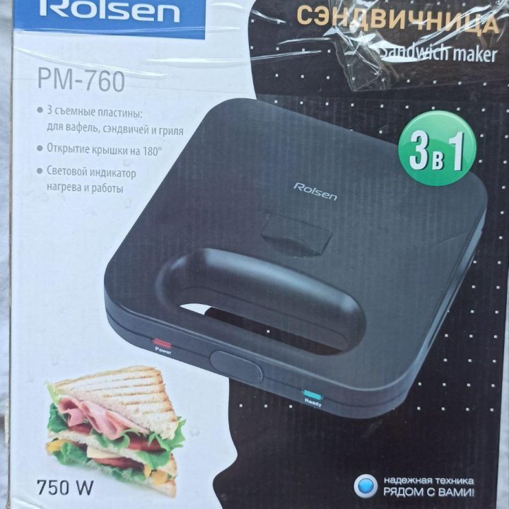 Сэндвичница Rolsen PM-760