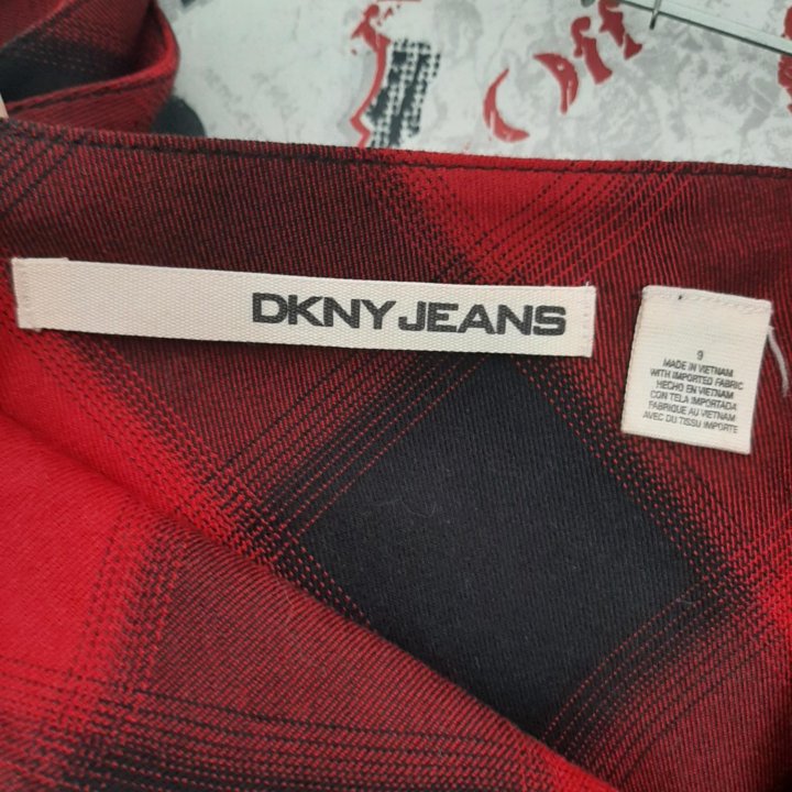 Юбка DKNY гранж\тартан