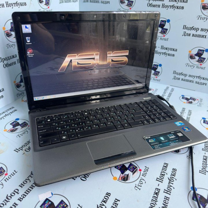 ASUS A52J, игровой ноут RADEON 6370, CORE I3 380m