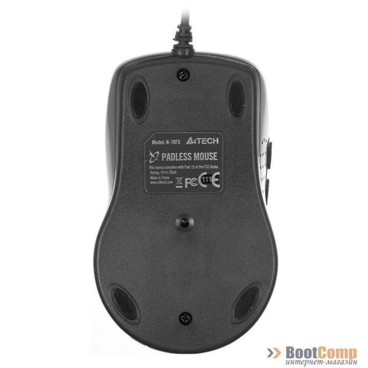 Мышь A4Tech V-Track Padless N-70FX черный