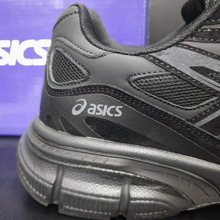 Кроссовки Asics большие размеры артикул 125 чёрный