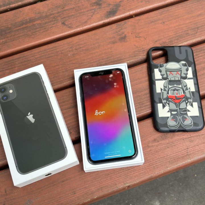 Iphone 11, 128 gb, black