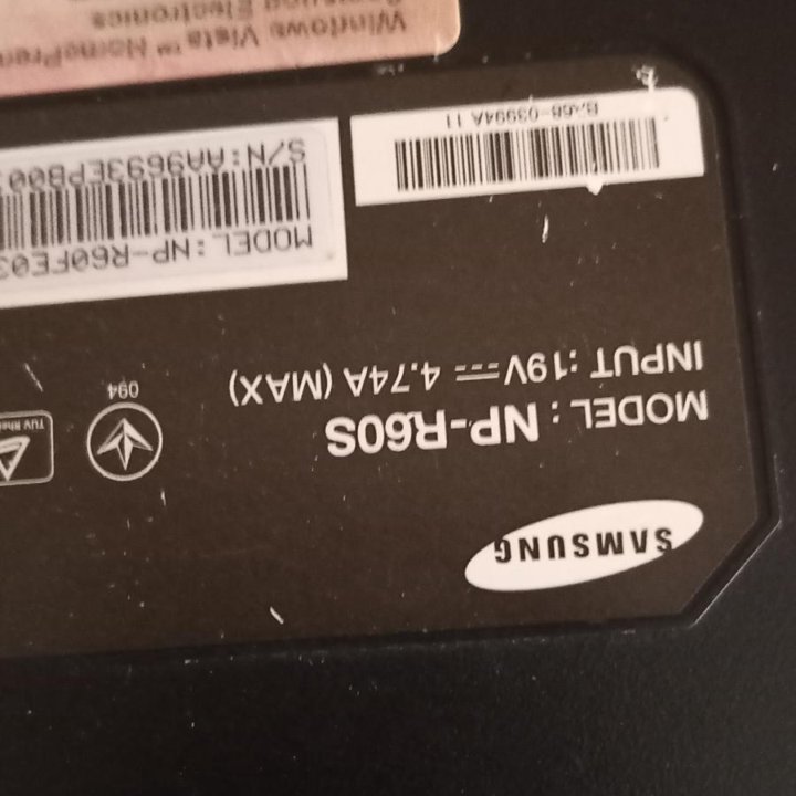 Ноутбук Samsung Np R60