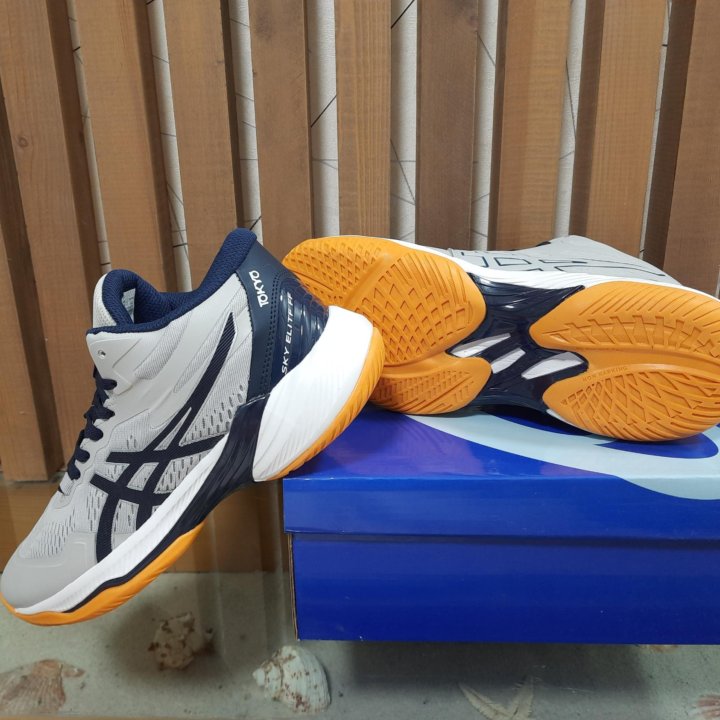 Кроссовки Asics волейбол 40-44 артикул 723 серый