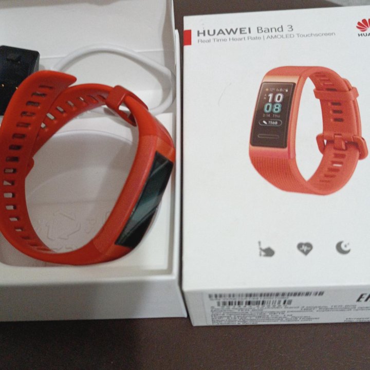 Фитнес браслет Huawei Band 3 коралл