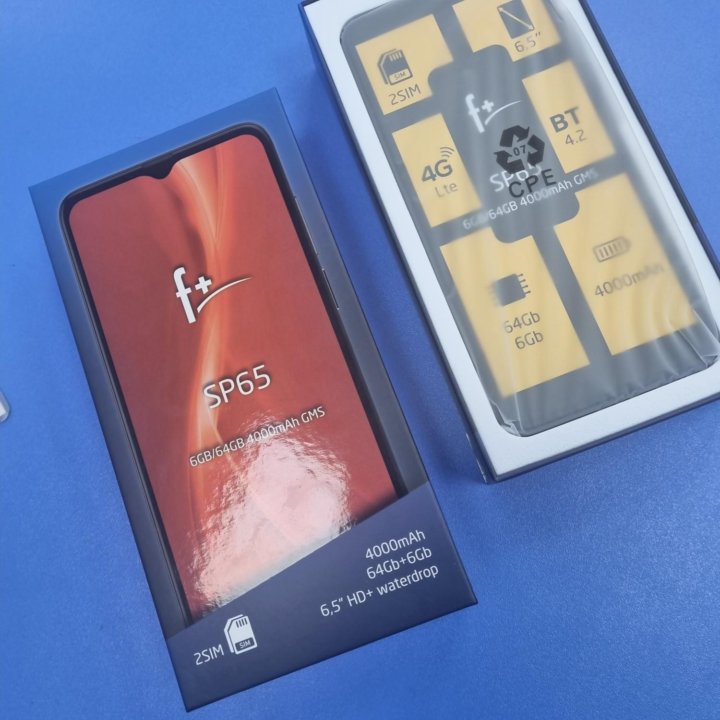 Новый F+ SP65 4GB / 64GB в коробке