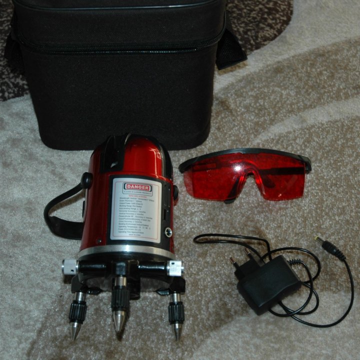 Лазерный уровень Pracmanu LD520 нивелир 5 линий