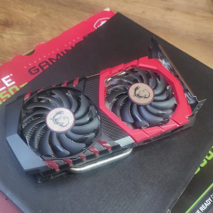 Видеокарта GeForce GTX 1050 ti 4 GB (MSI)