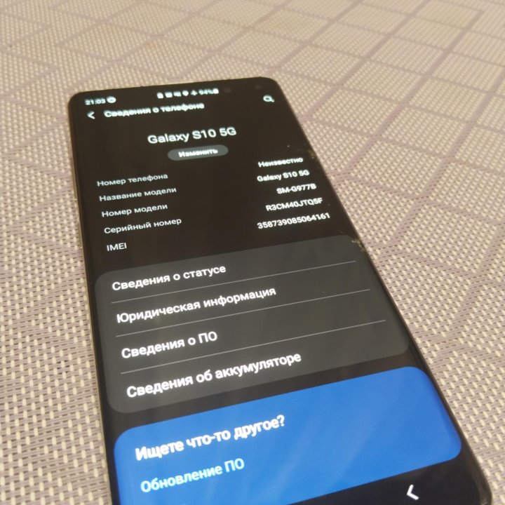 Samsung galaxy s10 5g single sim