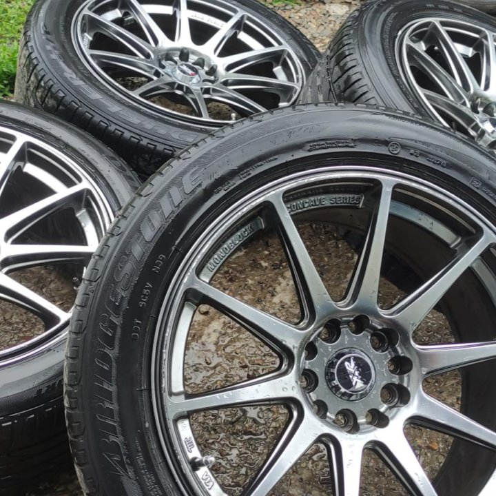 Лето XXR R18 5*114.3/100 Bridgestone 235/50