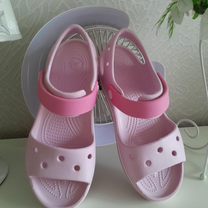 Crocs оригинал сандалии для девочки