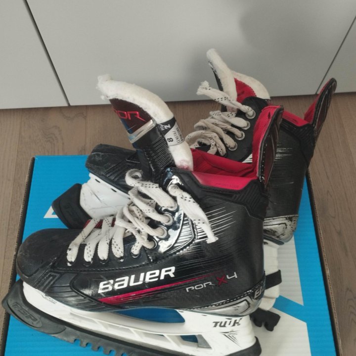 Коньки хоккейные bauer, x4, 8.0 ,FIT 2