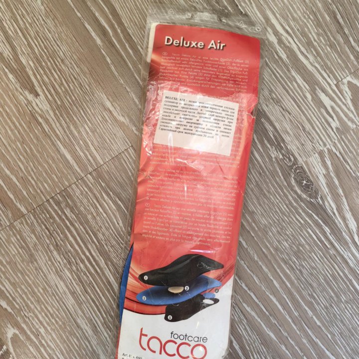 Стельки tacco footcare deluxe air Новые