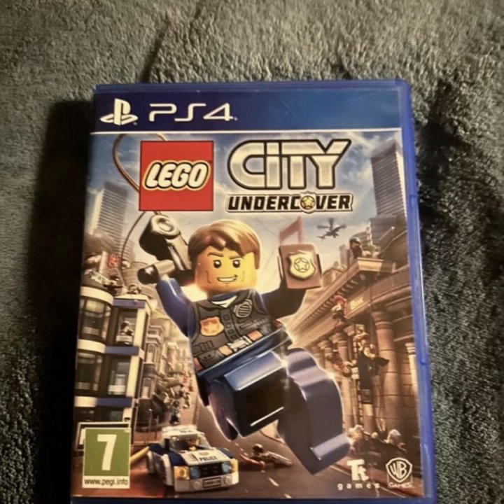 Диск Lego city undercover ps4