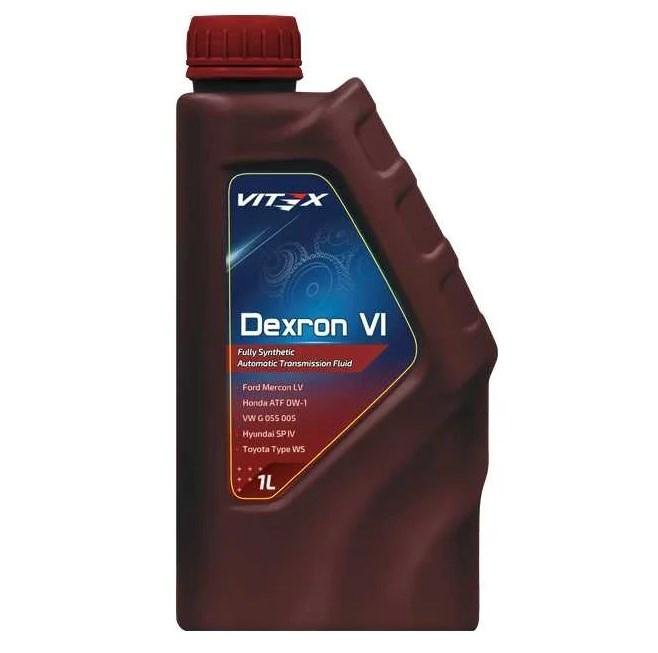 Масло трансмиссионное для АКПП Vitex Dexron VI DX6 1 литр