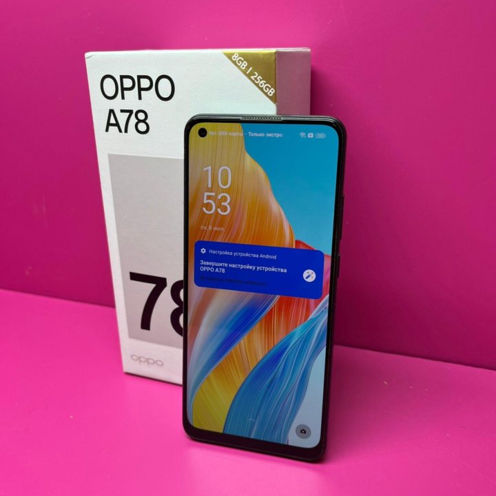 Смартфон Oppo A78 256GB