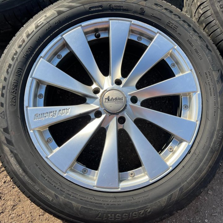 Литые Диски R17 Advanti F6526 5x114.3 D73.1 ET 45