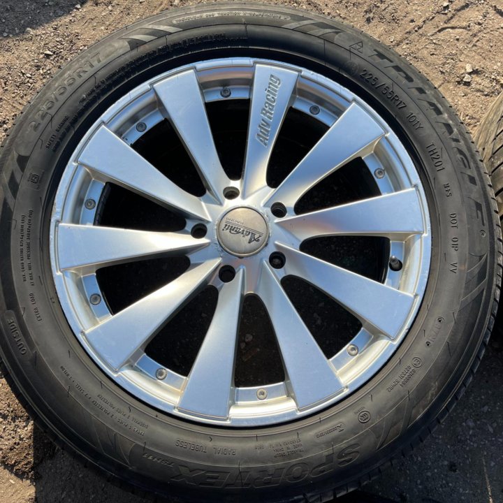 Литые Диски R17 Advanti F6526 5x114.3 D73.1 ET 45