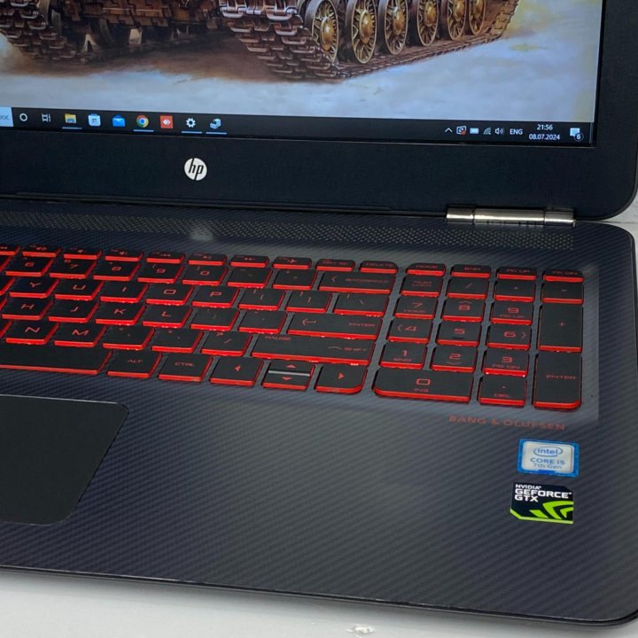 ноутбук HP игровой i5\12gb\gtx1050Ti-4gb\ssd256