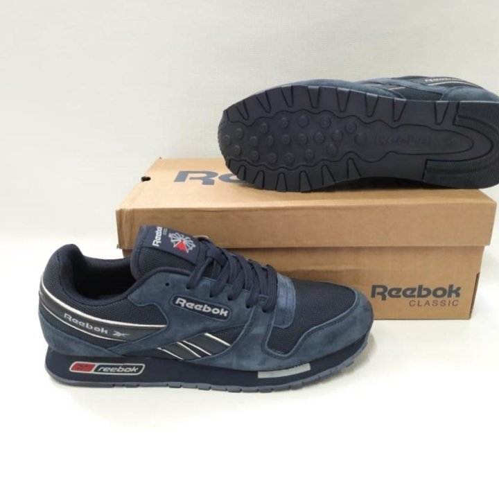 Кроссовки Reebok размеры 41-46 артикул 859 серый