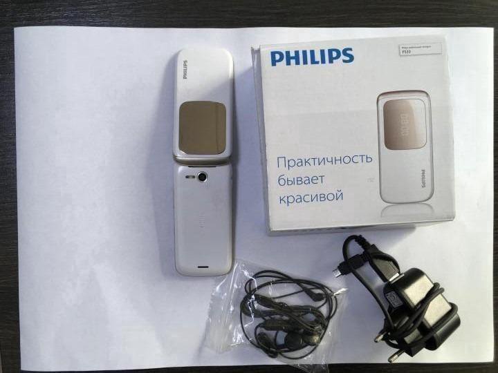 Новый Philips F533 (оригинал, 2-сим, комплект)