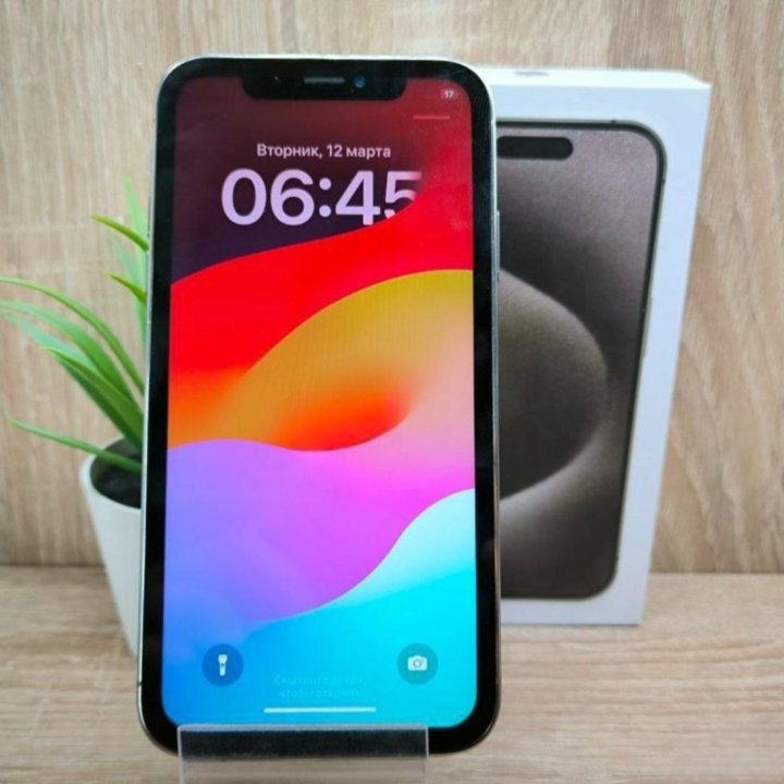 iPhone XR в корпусе 15 pro