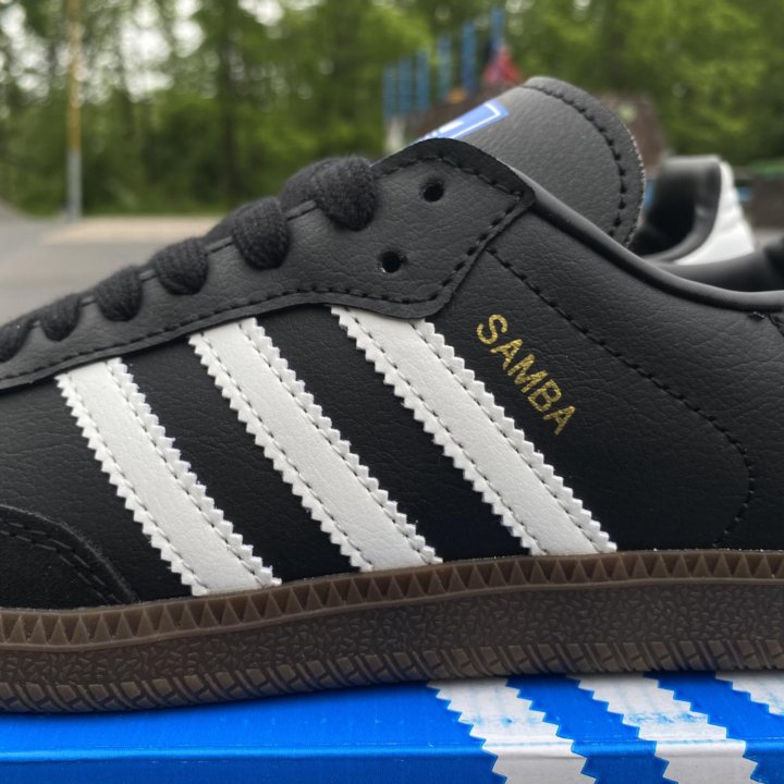 Кроссовки Adidas Samba Чёрные