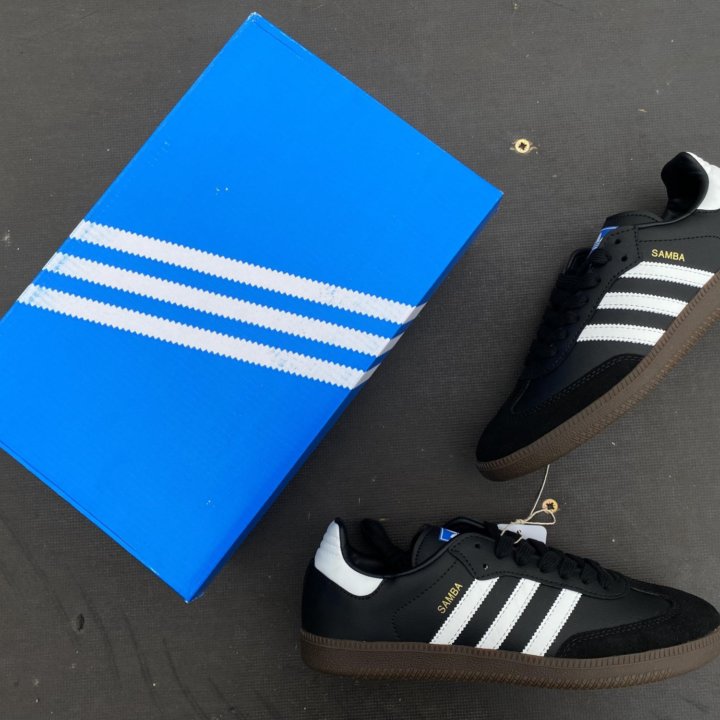 Кроссовки Adidas Samba Чёрные