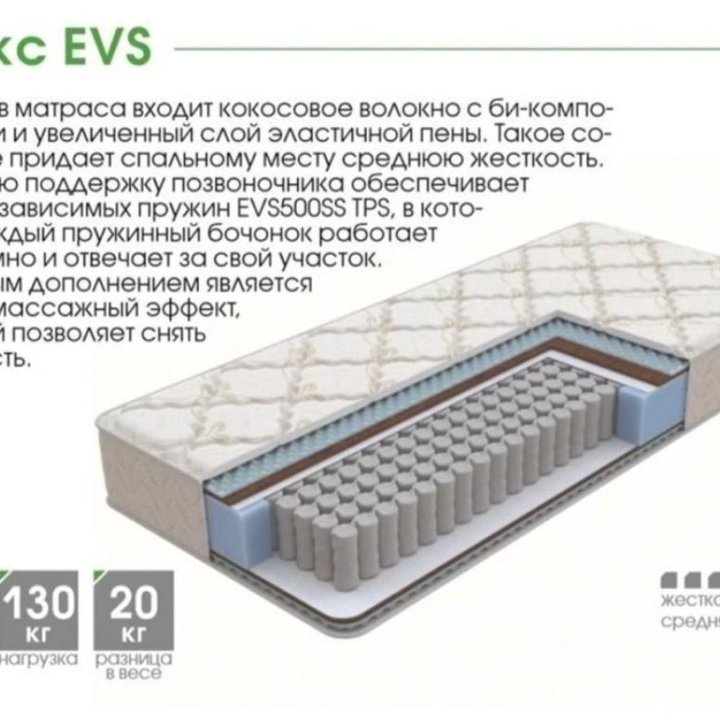 Мaтpaс Орматек Люкc EVS 140 на 200