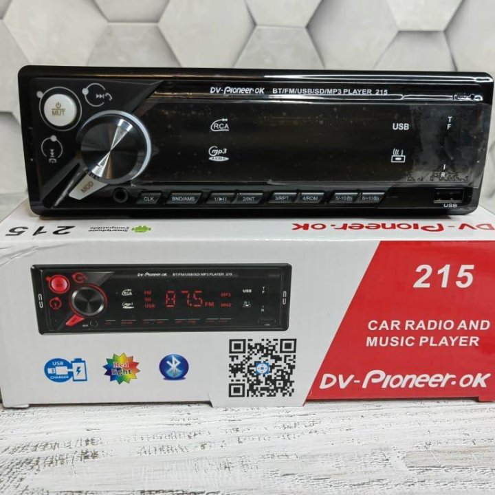 Магнитола Pioneer DV-215 bluetooth