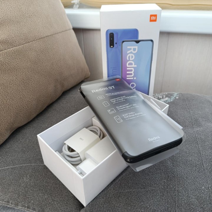 Смартфон Xiaomi Redmi 9T 4/64 Gb, серый