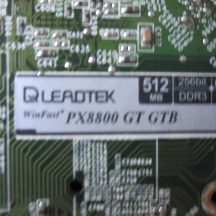 PX8800 GT LEADTEK 512MB НЕ СТАРТУЕТ