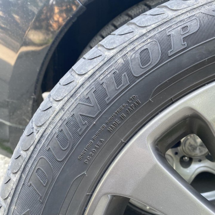 Диски Subaru с шинами Dunlop Enasave R16