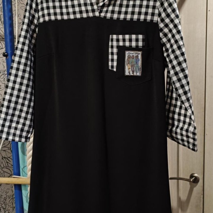 Платье-рубашка 48