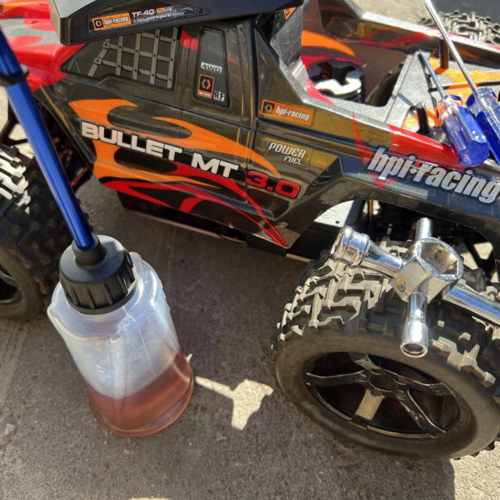 HPI Bullet MT 3.0 4Wd машинка на нитрометане