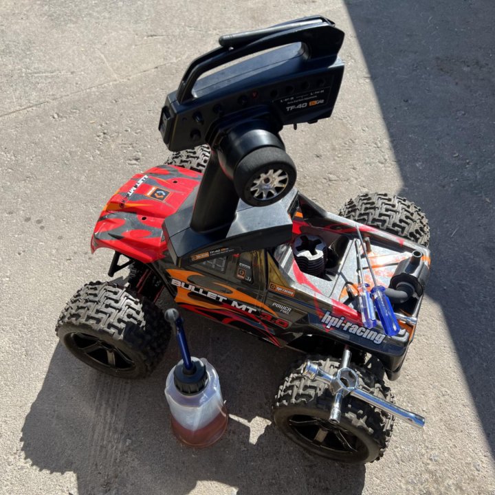 HPI Bullet MT 3.0 4Wd машинка на нитрометане