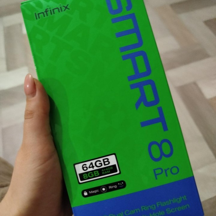 Телефон infinix smart 8 pro 64gb