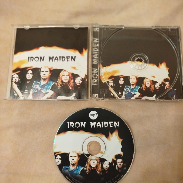 Iron Maiden. Британская Хеви-Метал-Группа.МР3 диск