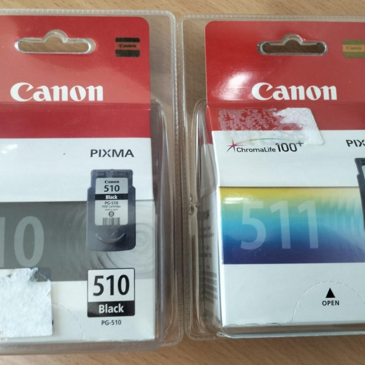 Картриджи Canon Pixma PG-510, CL-511