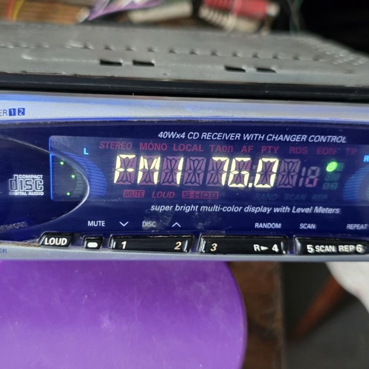 Магнитола Panasonic CQ-RX5000 MP3, AUX, CD 